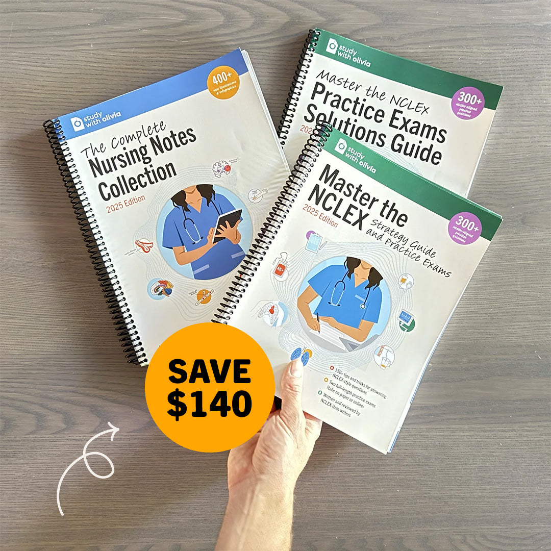 The All-In Nursing School Bundle - Spiral Bound (Including Digital)