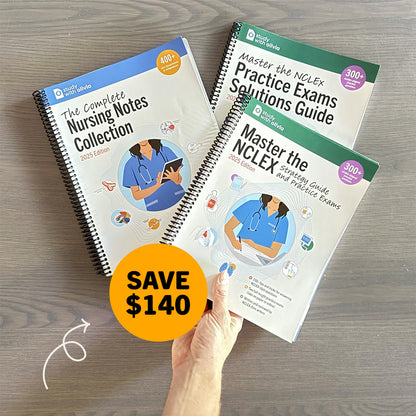 The All-In Nursing School Bundle - Spiral Bound (Including Digital)
