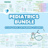 Pediatrics bundle study guide for nursing students - a comprehensive resource for pediatric nursing studies.